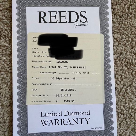 Wedding Ring Set - Picture 3 of 4